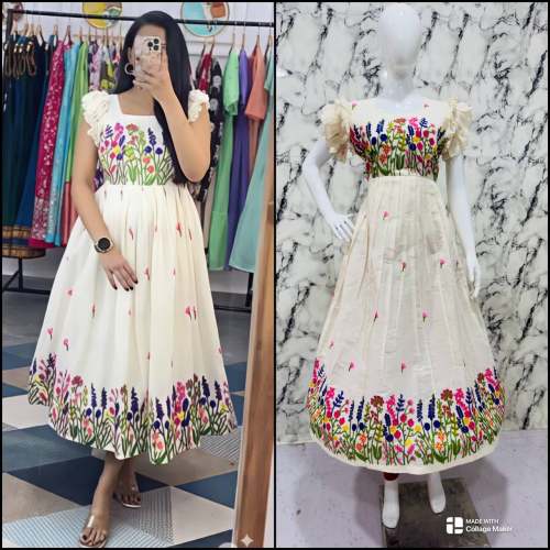 EXCLUSIVE SUMMER WEAR ONEPIECE   by Dhaarmi Fashion