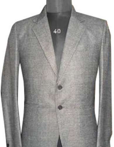 Grey Men's Blazer by Kirti International