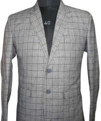 Men's Check Blazer