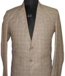 Men's Checked Blazer