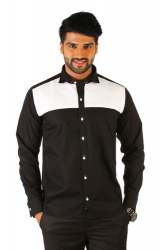 semi casual black shirt