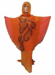 Beautiful African Poncho Dress 