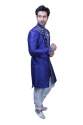 Blue indo Western Sherwani thumb 3