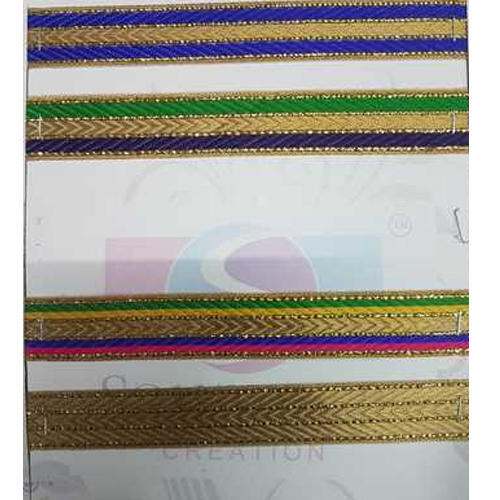 Zari jacquard Lace by Pinkesh Ribbon