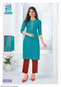 Lifestyle Present Pushpa Classic Vol 2 Cotton Kurti Set  thumb 2