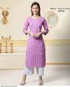 Trendy Heavy Cotton Printed Kurtis by Lifestyle  thumb 5