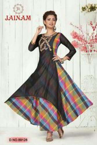 Designer Party wear Kurti by Jainam Art