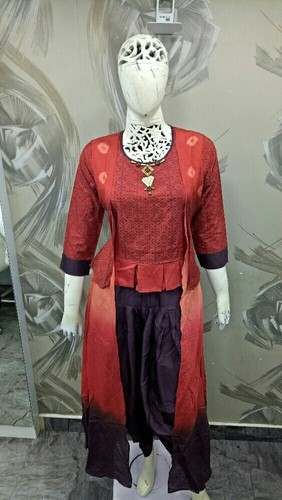 fancy long kurti