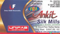 Ankit Silk Mills logo icon