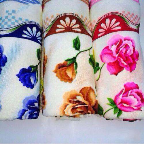 floral print hand towel