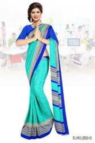 Hotel Uniform Georgette Sarees by Atulya Sarees