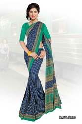 Staff Georgette Uniform Sarees