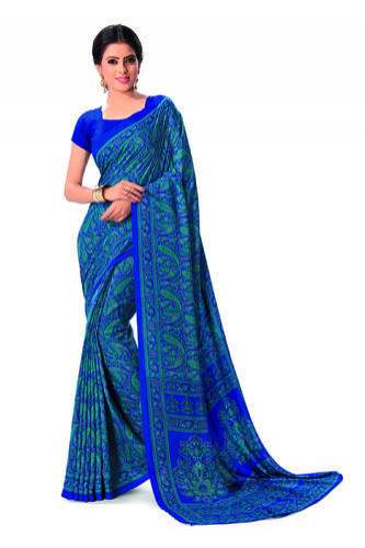 Designer Daily Wear Uniform Saree by Satish Silk Mills