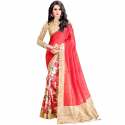 Bhagalpuri Cotton Silk Saree thumb 14