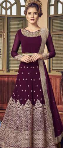 Georgette Designer Party Wear Anarkali Suit by Gaurav Textiles