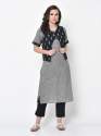 handloom-plain-kurti-with-printed-jacket