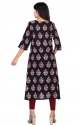 Buy Fancy Hand Block Printed Kurti At Wholesale thumb 2