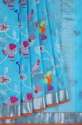 Buy Fancy Kota Blue Saree At Wholesale Rate