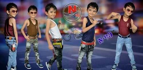 Kids Fancy Jeans by Jay Varahi Cloth Store