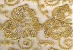 Schiffli Embroidery work