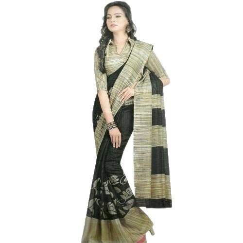Party wear Fancy Linen Saree by Vigneswara Silks