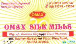 Omax Silk Mills logo icon
