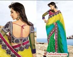 partywear bollywood saree