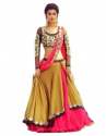 Fancy Multi Color Ruffle Lehenga Choli For Ladies