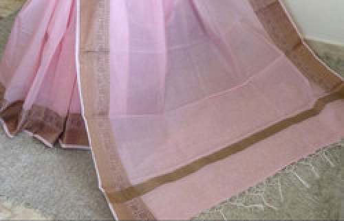 Banarasi cotton saree  by Indian Crafts Hub