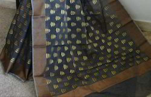 Designer Cotton Saree by Indian Crafts Hub