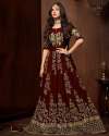 Georgette Embroidered Gown Maisha 1107 thumb 3