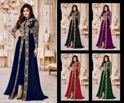 Long Fancy Georgette Gown