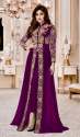 Long Fancy Georgette Gown thumb 4