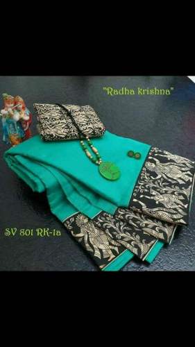 Party Wear Cotton Saree