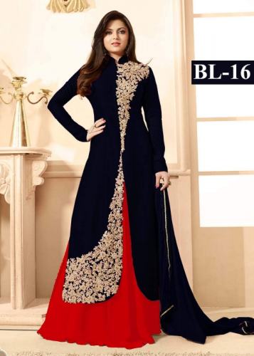 Ladies Bangalore Silk Suits2