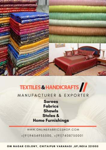Textiles and Handicrafts Creations Customized Products