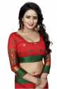 Buy Banarasi Cotton Silk SATYAM WEAVES brand Saree thumb 2