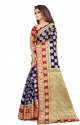 Buy Banarasi Silk Satyam Weaves Saree For Ladies thumb 1