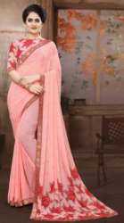 fancy chiffon saree