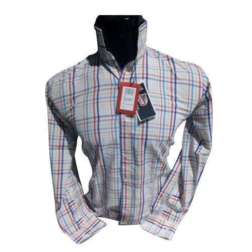 Men Check Casual Shirt by Fab India