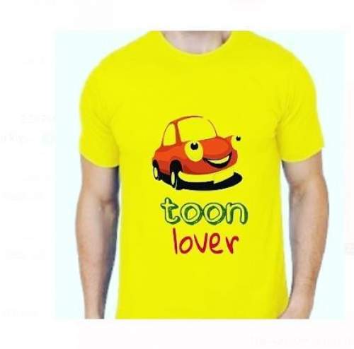 Gents Yellow T Shirt by Shahib International