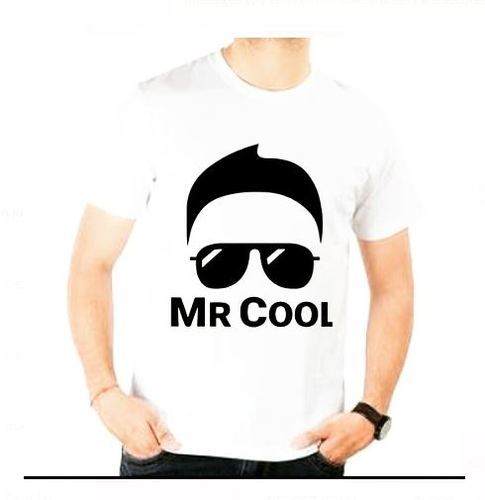 White Silk T Shirt