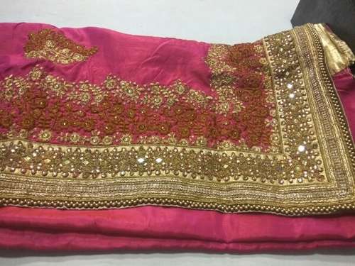 Designer Bridal Red Saree