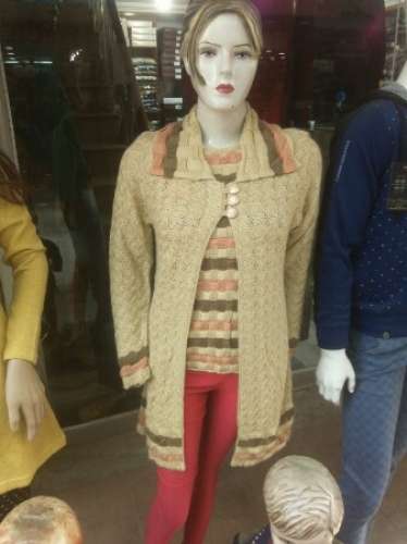 Designer Girls Woolen Sweater by Abhilasha Garments