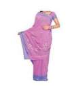 Fancy Pink Embroidery Work Saree