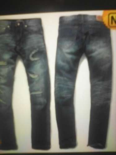 Mens Faded Jeans