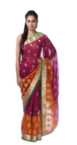 Designer Georgette Saree by Anjali Boutique