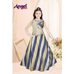 Kids Girls Fancy Party Wear Gown