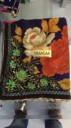 Fancy Printed Chiffon Saree