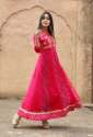 fancy-pink-flared-kurti